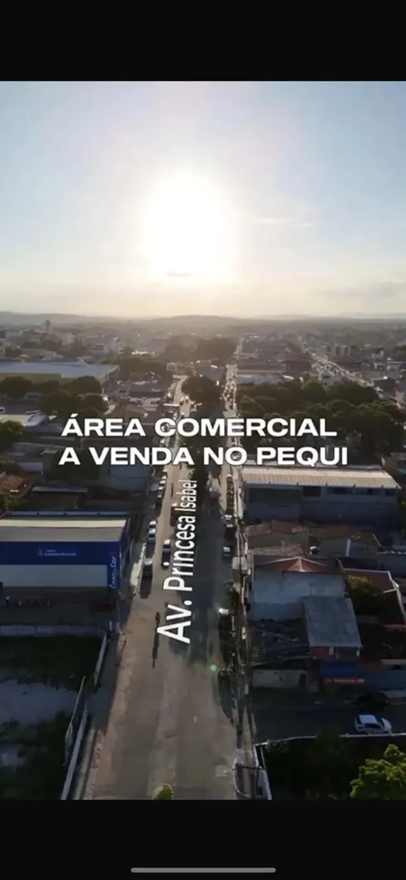 Vende área comercial bem localizada no bairro Pequi