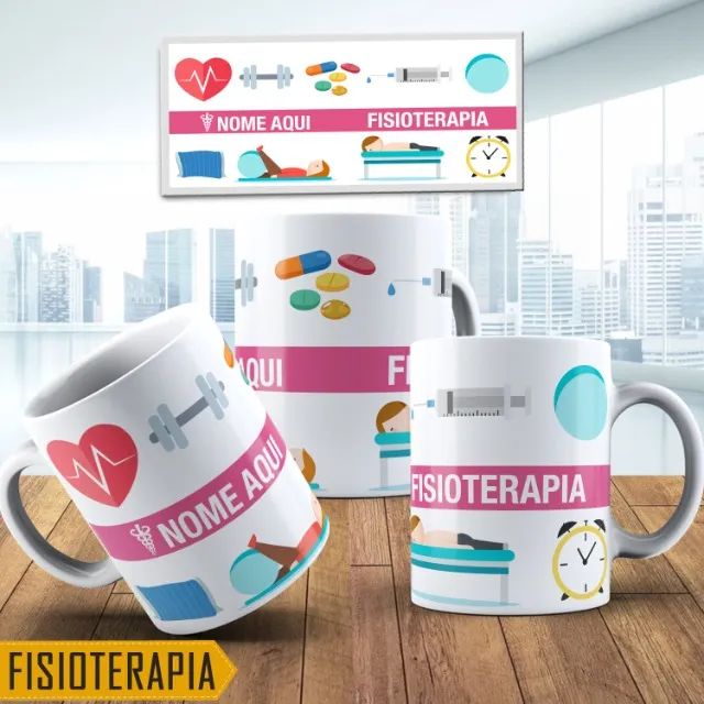 Canecas Dia do Fisioterapeuta