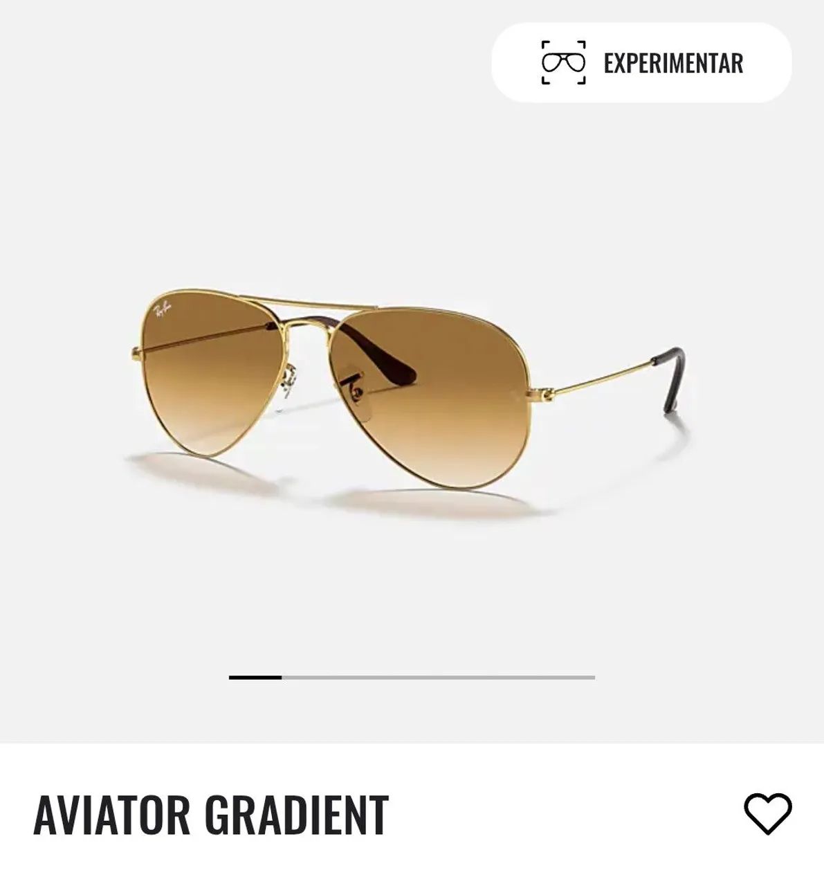 RAY-BAN Aviator Gradient ORIGINAL! Unissex, em perfeito estado! - Foto 5