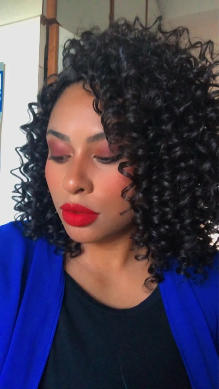 Peruca 2 em 1 / Half wig premium - Foto 4