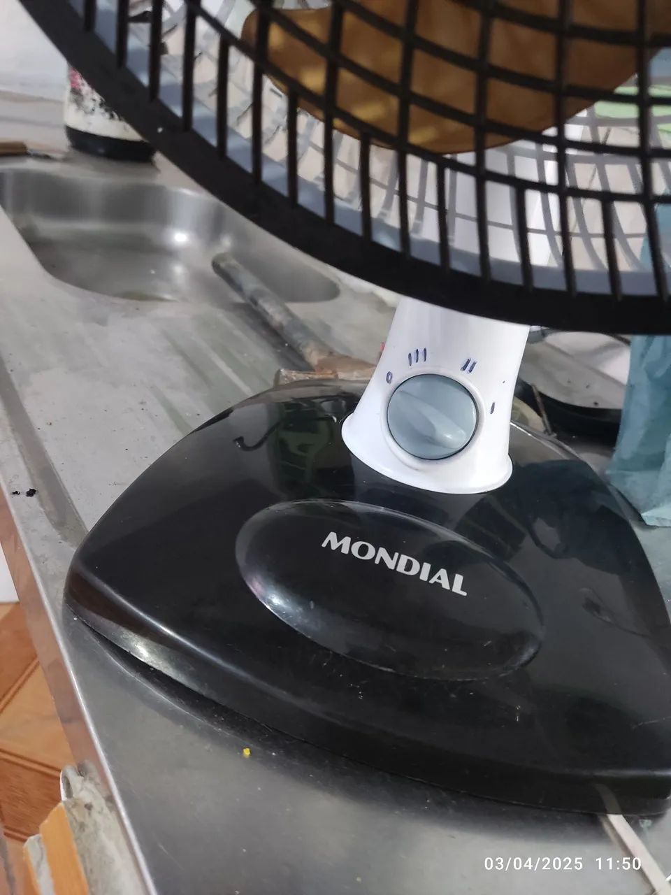 Ventilador de Mesa Mondial 110 volts forte 30 centímetros Votorantim  - Foto 3