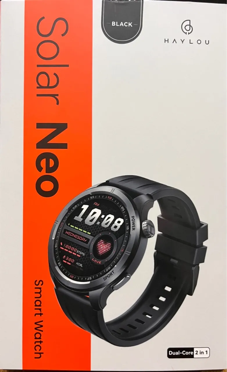 Smartwatch Haylou Solar Neo - Black