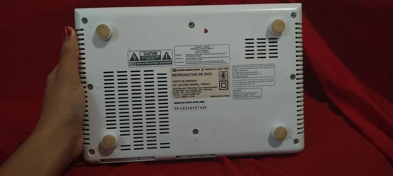 DVD Durabrand branco - Foto 5