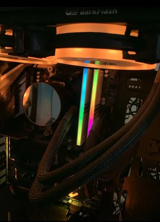 Memória Ram Asgard Valkyrie DDR4 3200mhz 3600mhz RGB (2x8gb) 16g Kit Lacrado - Foto 2