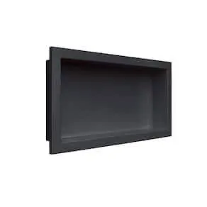 Nicho Porcelanato Terra Nero Acetinado 70cmx43cm