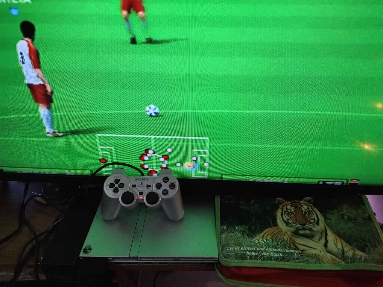 PS2 SLIM PRATA DESBLOQUEADO MATRIX  - Foto 2