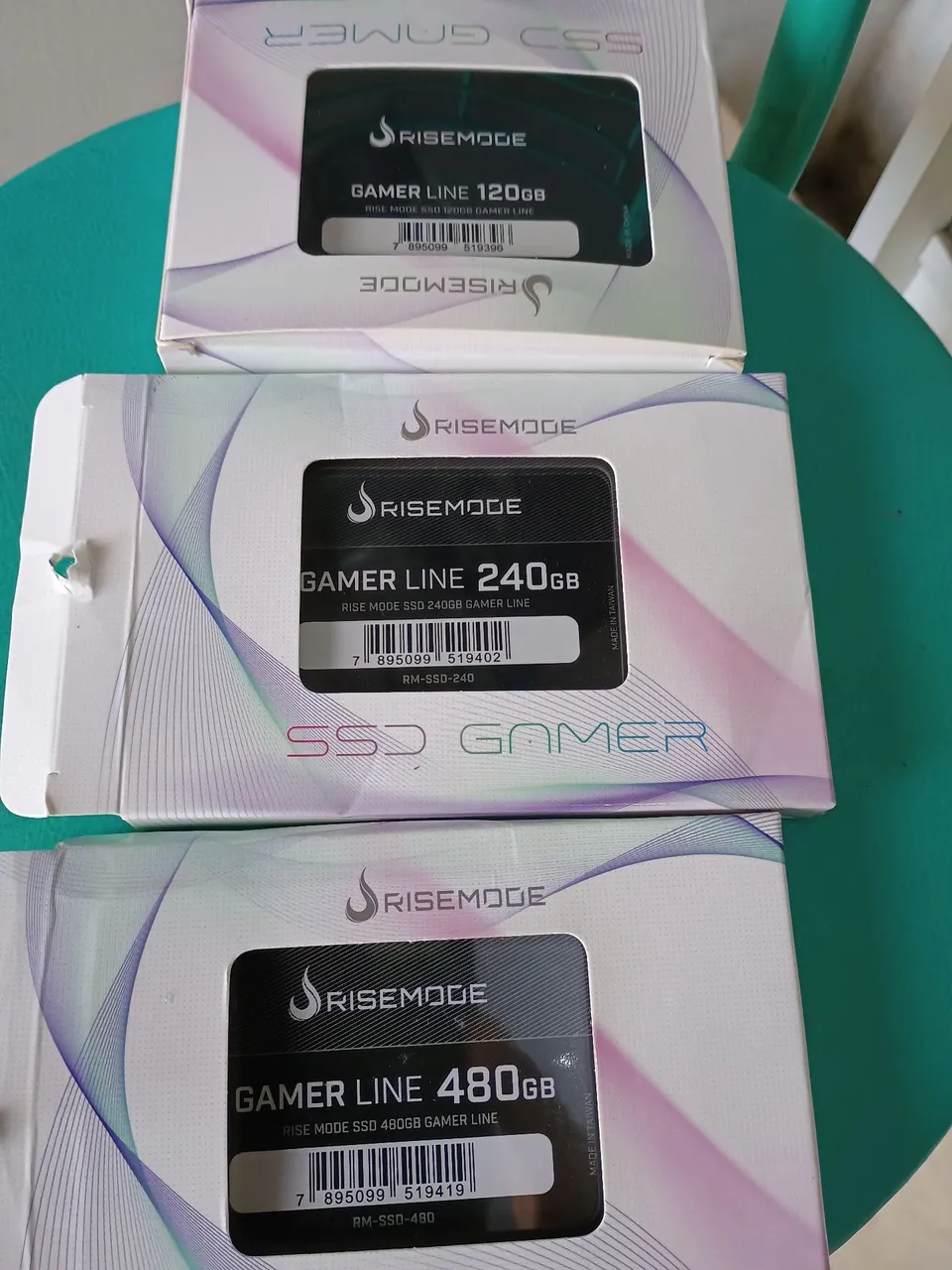 SSD Gamer RiseMode - 120GB/240GB/480GB