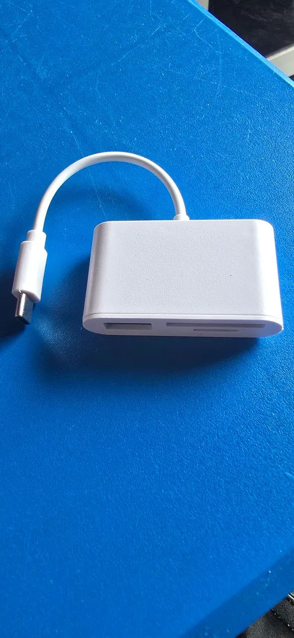 Adaptador Leitor de Cartão SD/TF para Celular e Tablet - Foto 2