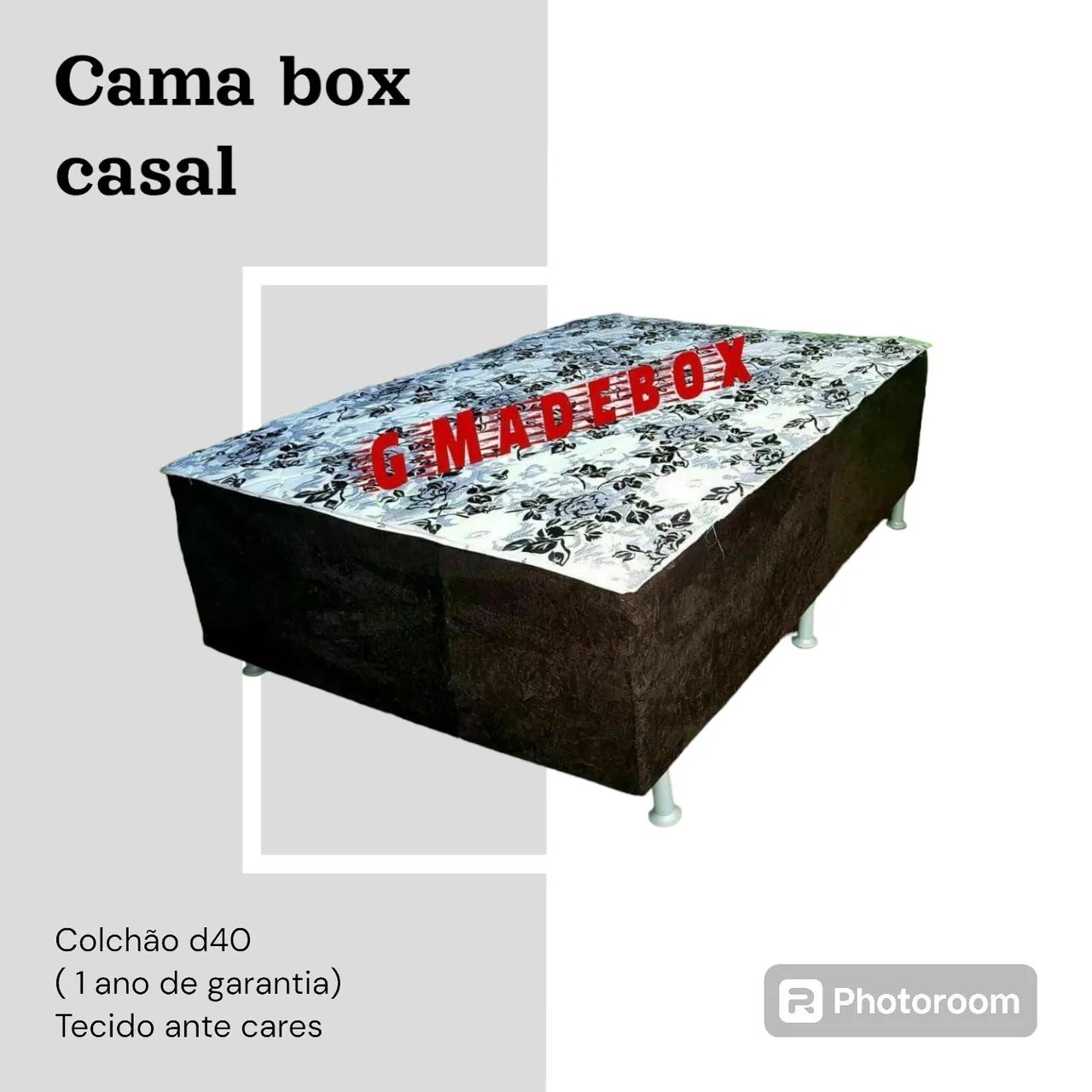 Cama box novas espuma , mola ensacadas ( frete grátis )