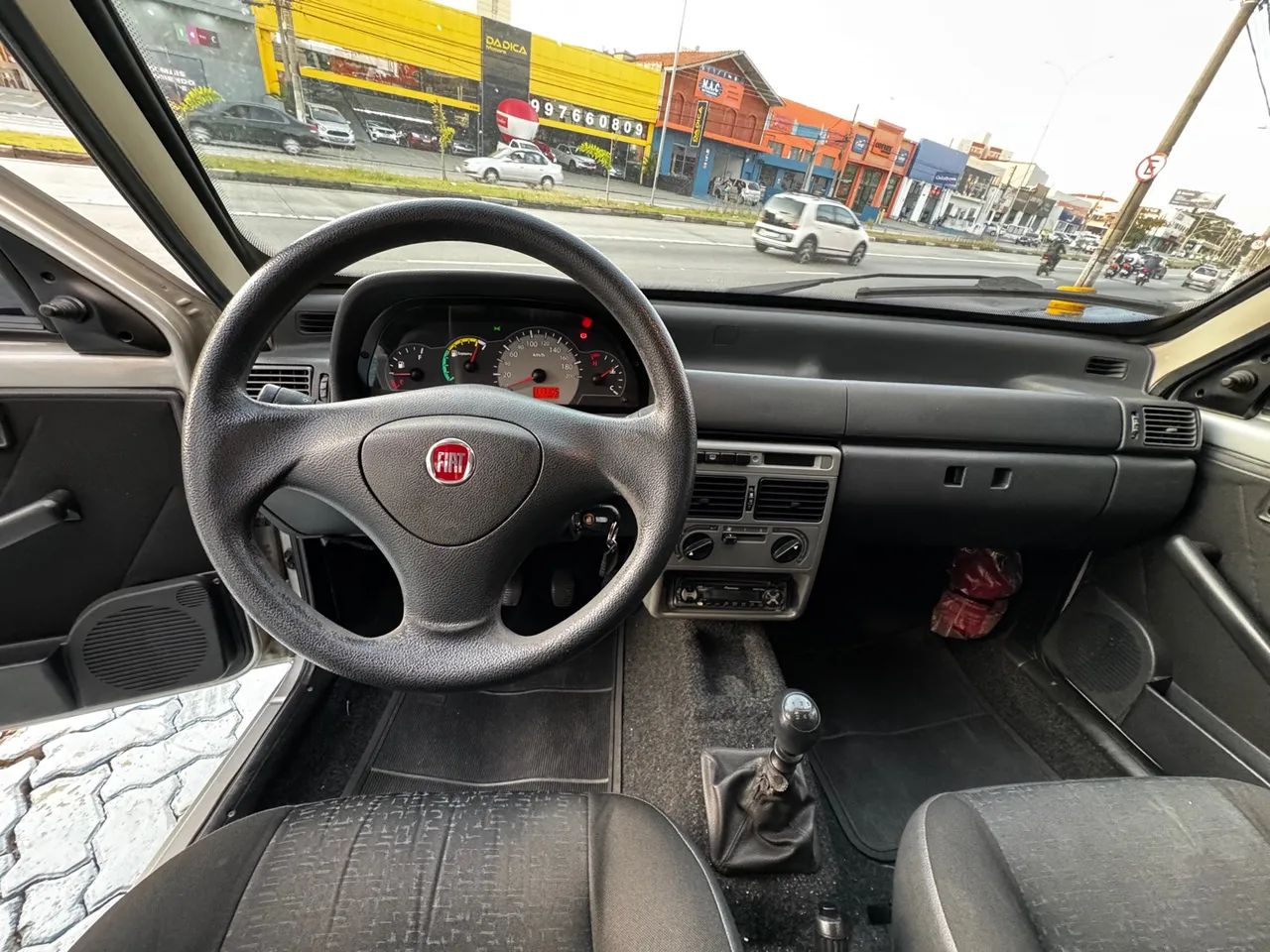 Uno Mille Way Economy 1.0 Flex Manual Impecável  - Foto 3
