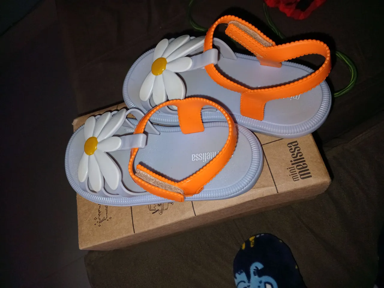 Sandália Infantil Mini Melissa Daisy Floral