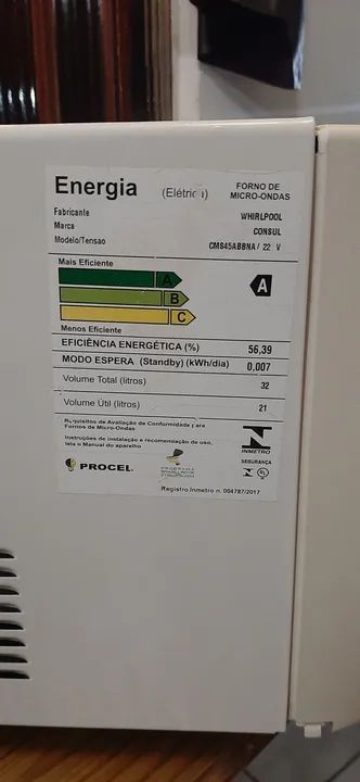 Micro-ondas da consul 32litros  - Foto 4