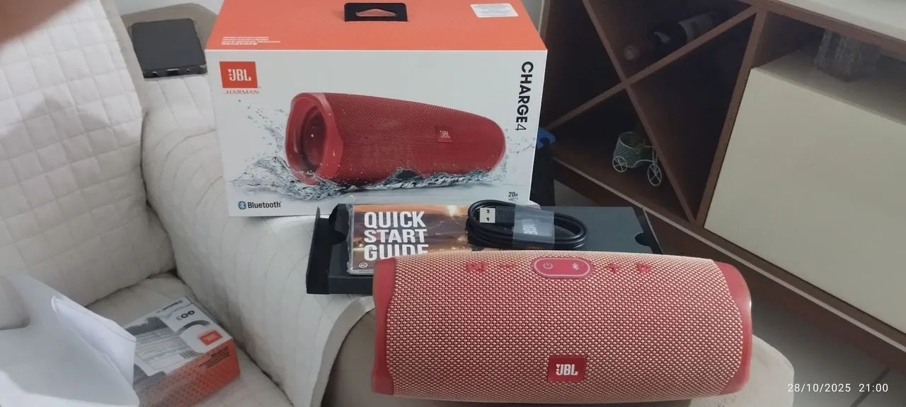 Vendo caixa JBL charge 4