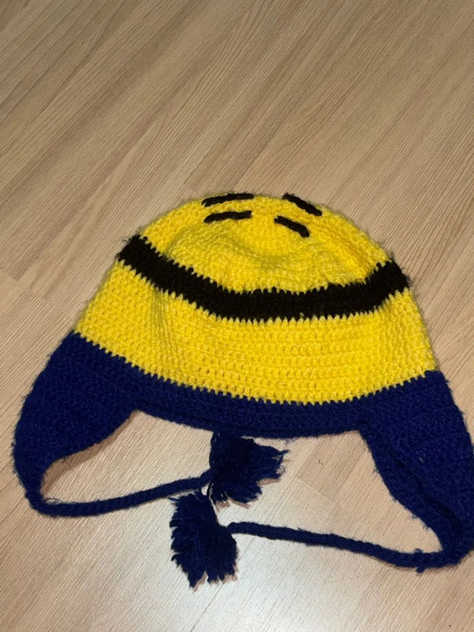 Touca de crochê infantil do minions - Foto 3