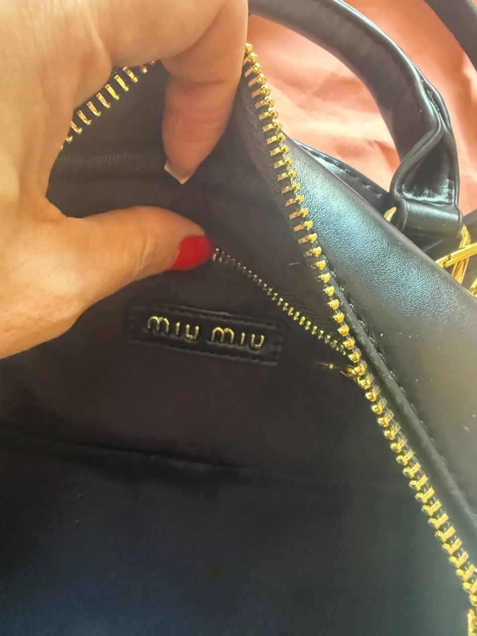 bolsa tote arcadie miu miu - Foto 3