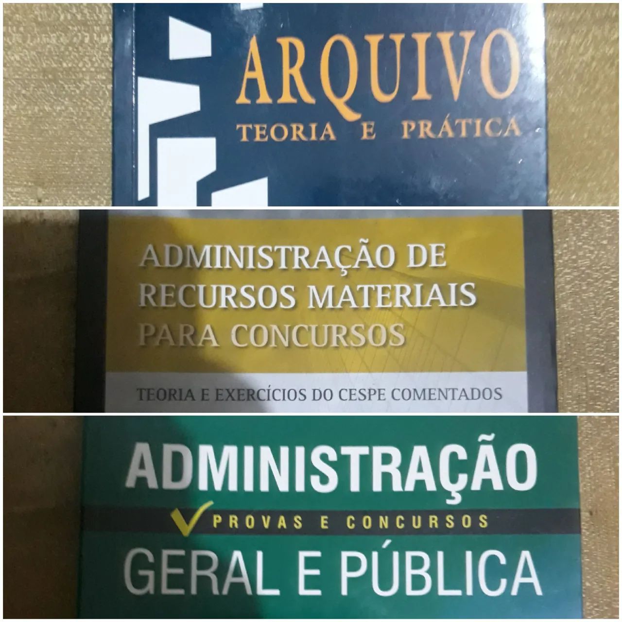 Administração Geral e Pública - Arquivologia - Administração de Recursos Materiais
