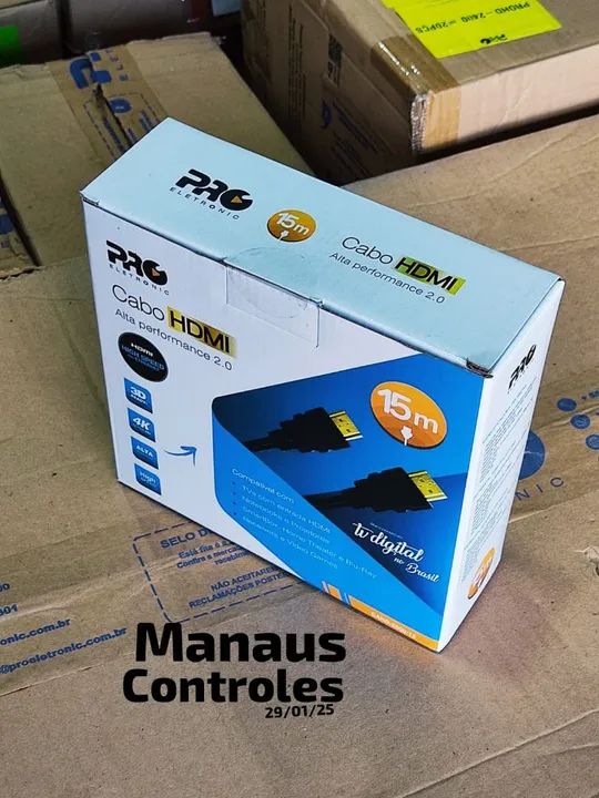 Cabo Hdmi 15 metros 4k 