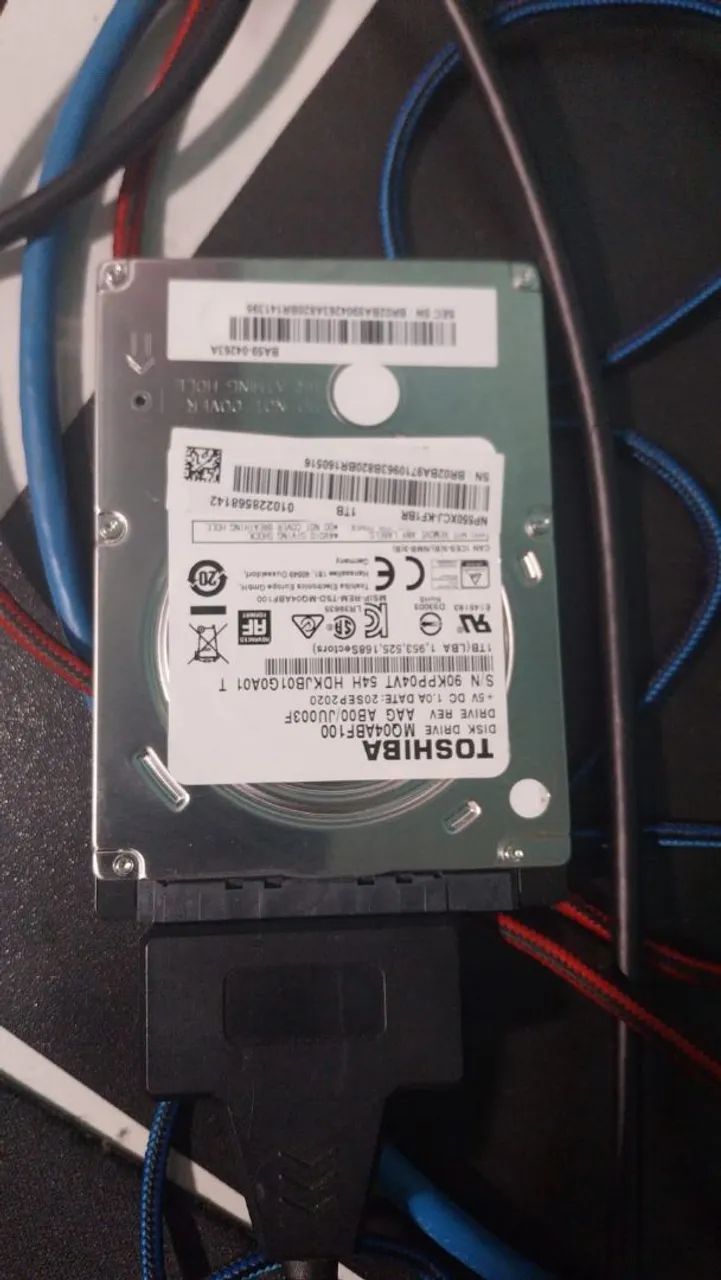 HD 1Tb Toshiba Notebook  - Foto 3