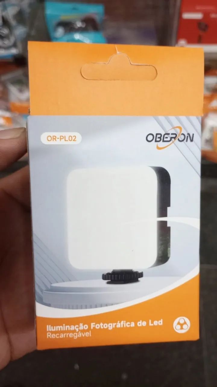 Iluminador Led Quadrado Para Fotos Stream Youtuber Portátil - Foto 2