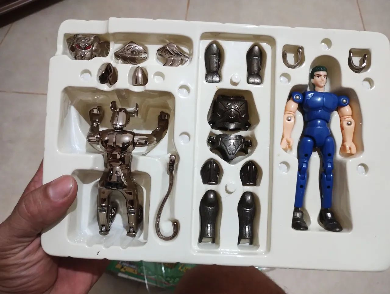 Vintage diecast shido de mizar os cavaleiros do zodíaco  - Foto 3