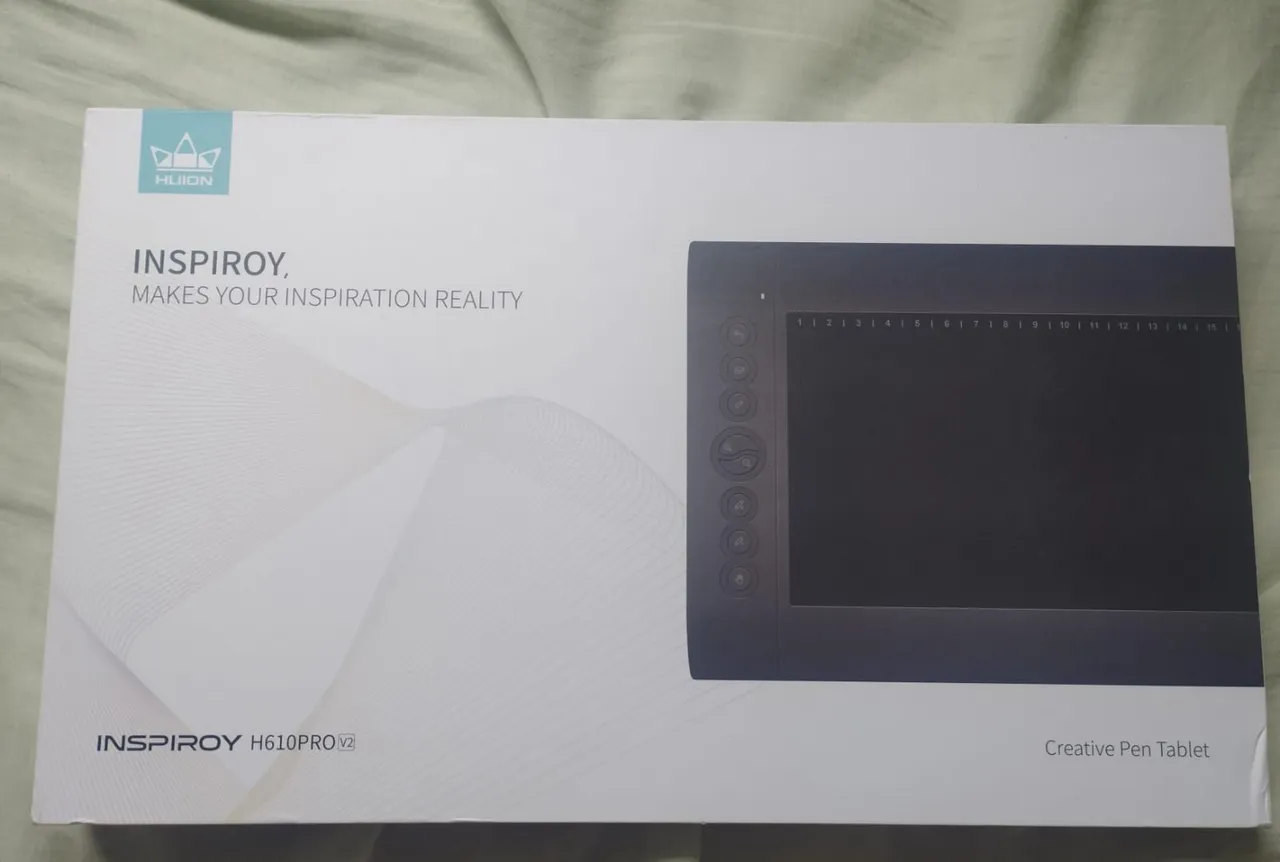 Mesa Digitalizadora Huion Inspiroy H610PRO V2 COMPLETA