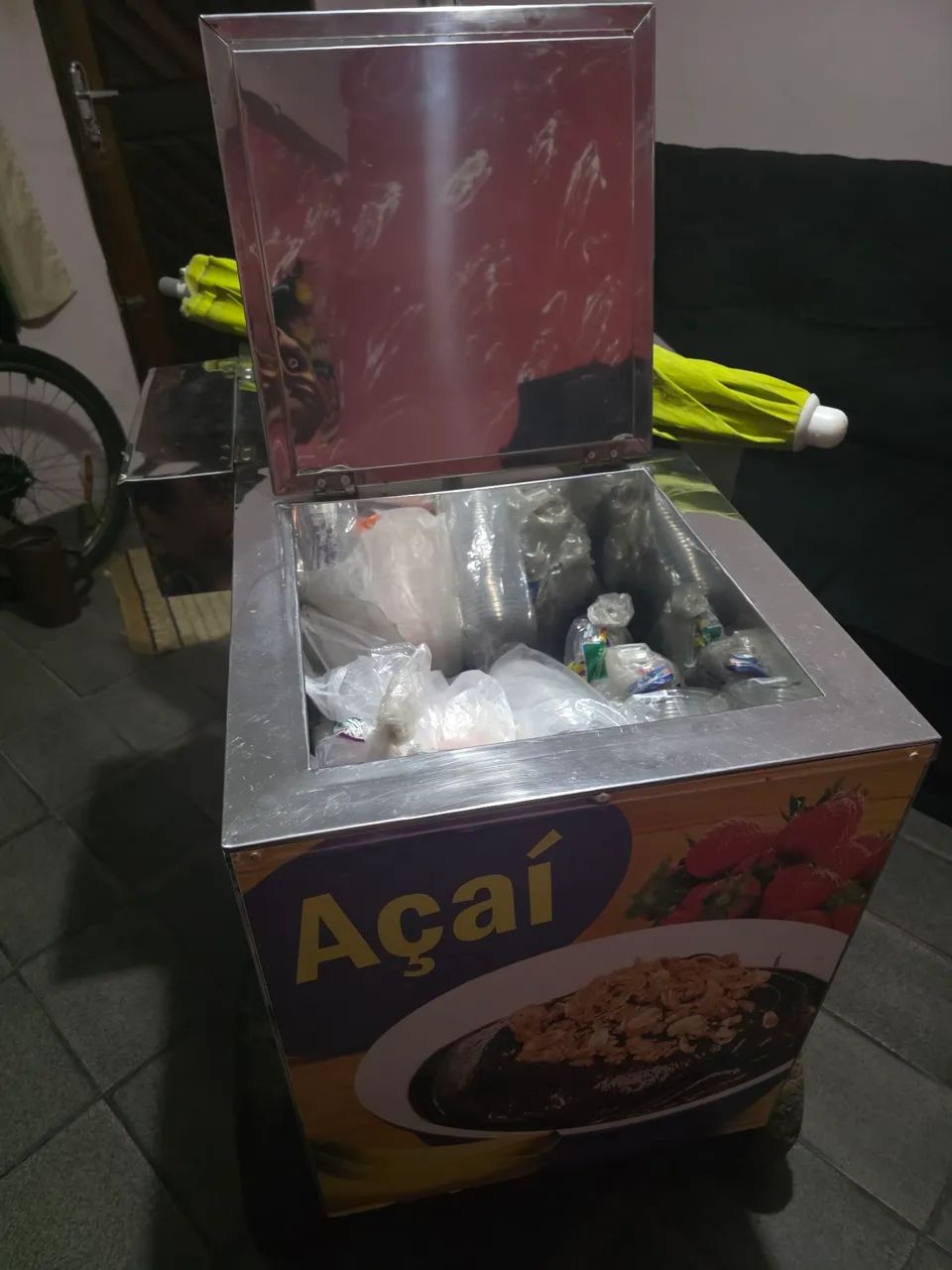 Carrinho Venda Açaí  - Foto 4