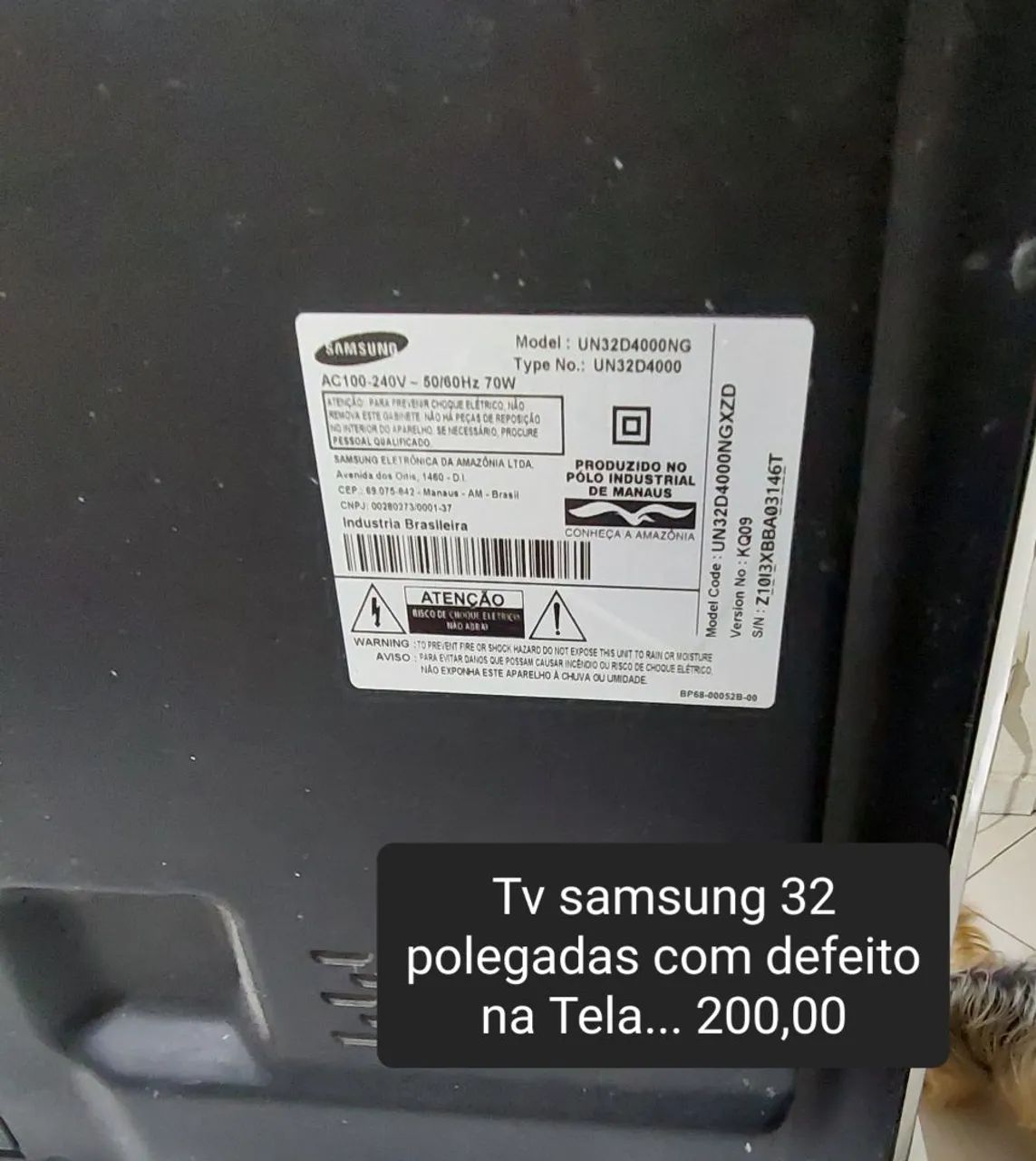 TV Samsung 32 polegadas - Foto 3