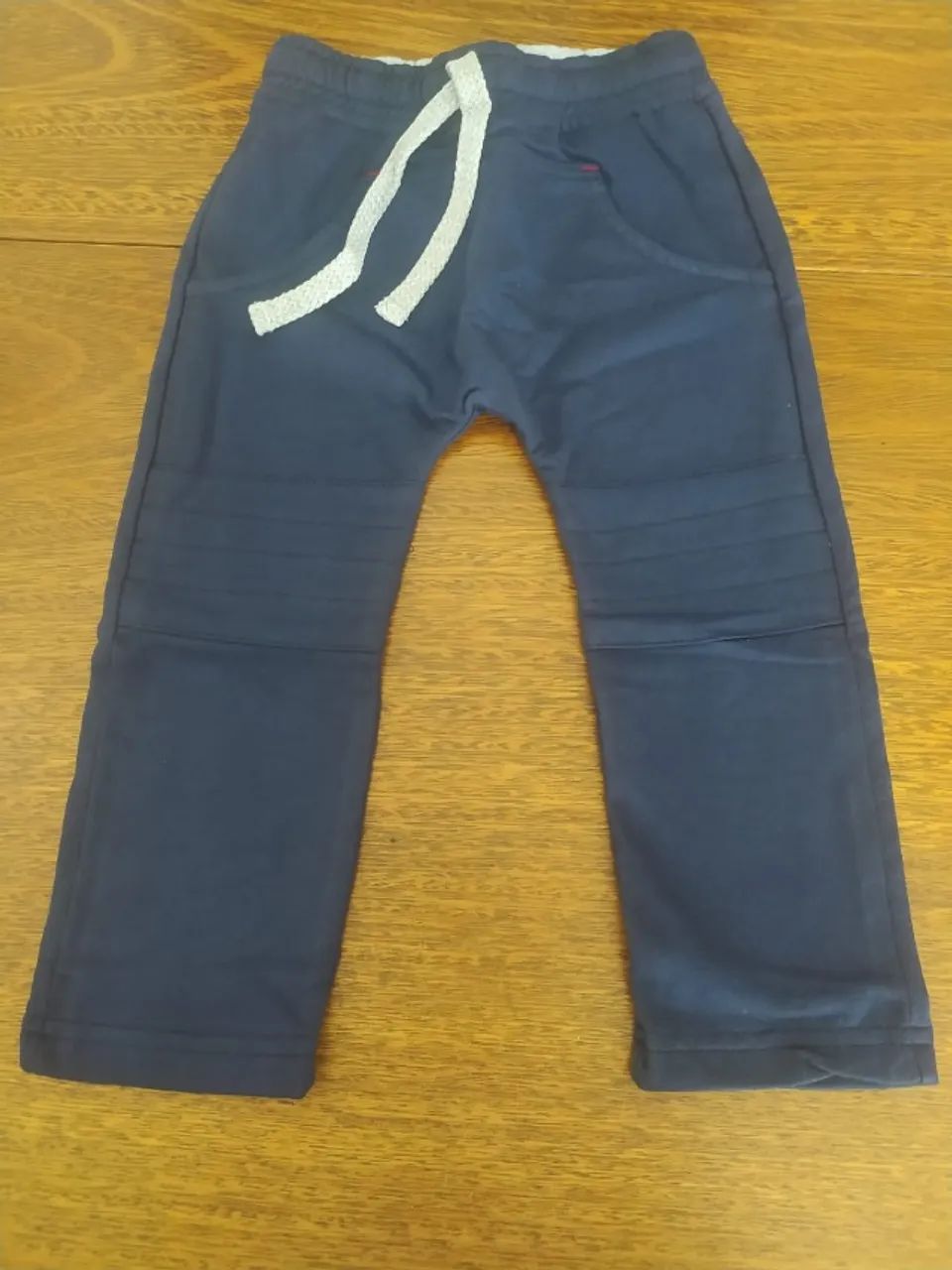 Calça Comprida Para Bebês Em Moletinho