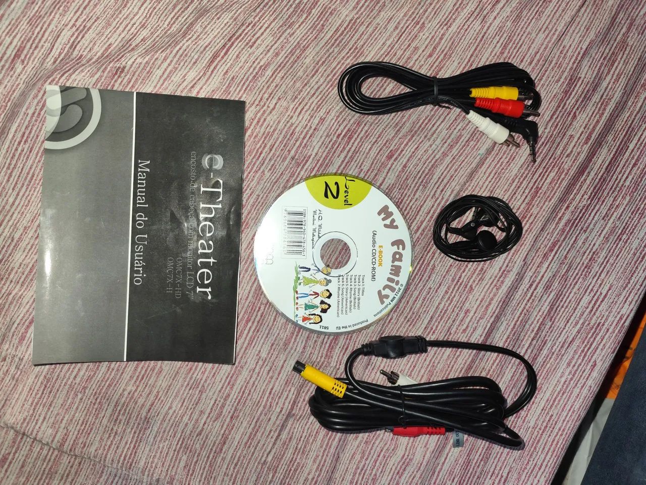 Encosto de cabeça DVD , multiplayer theater, jogos . - Foto 2