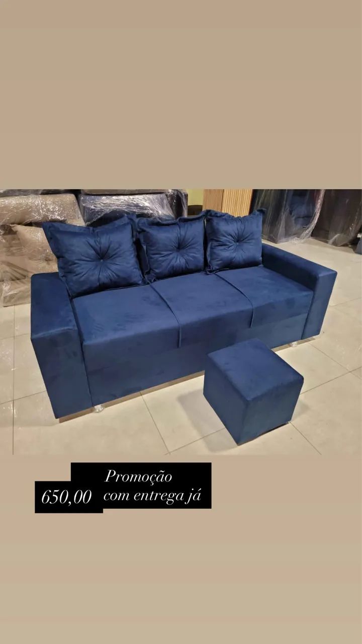 SOFÁ A PRONTA ENTREGA. 3 lugares 