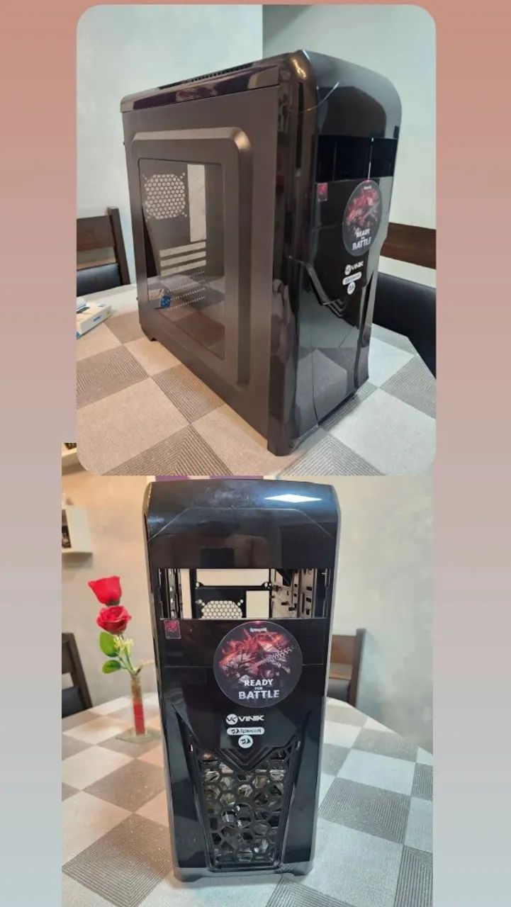 Gabinete Gamer com 1 Fan.