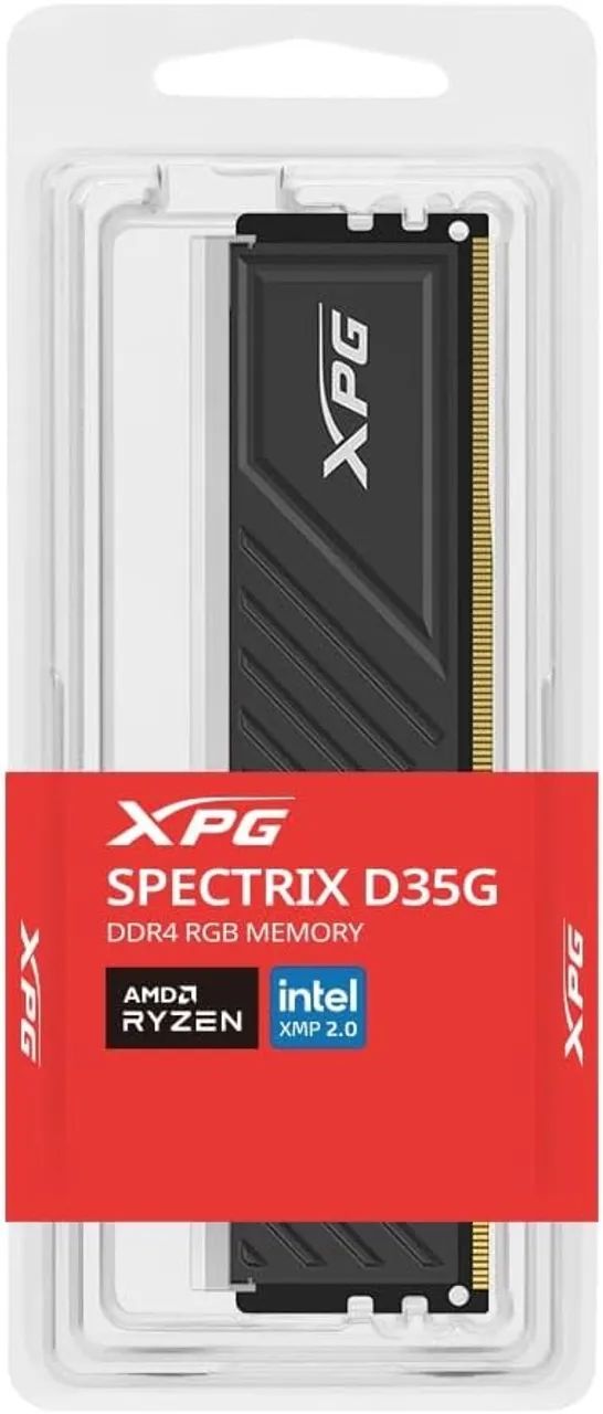 Adata XPG Spectrix D35G RGB 8GB DDR4 32 Gamer Desktop Memory64317904062337123