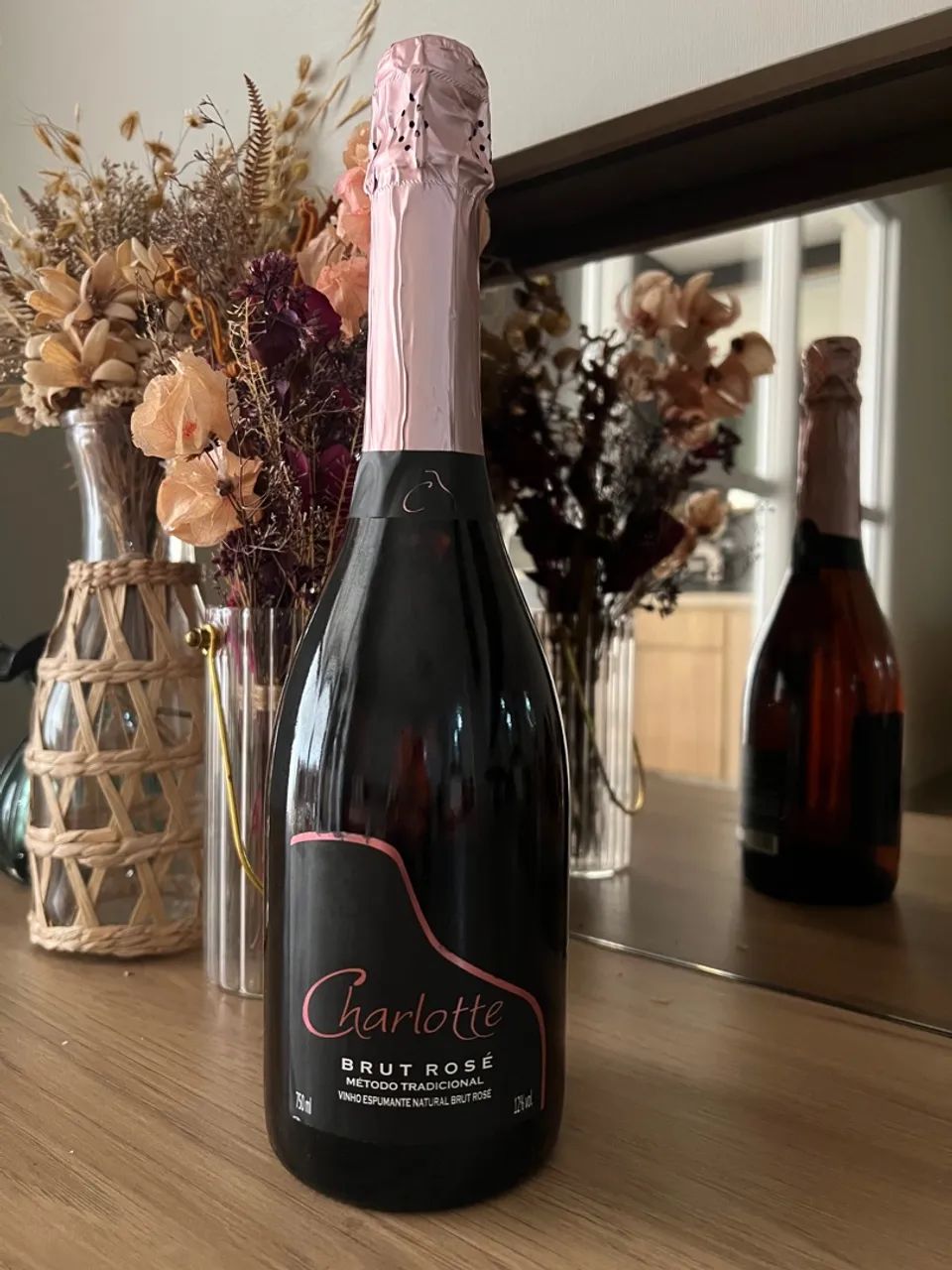 Vinho Espumante Brut Rosé Charlotte