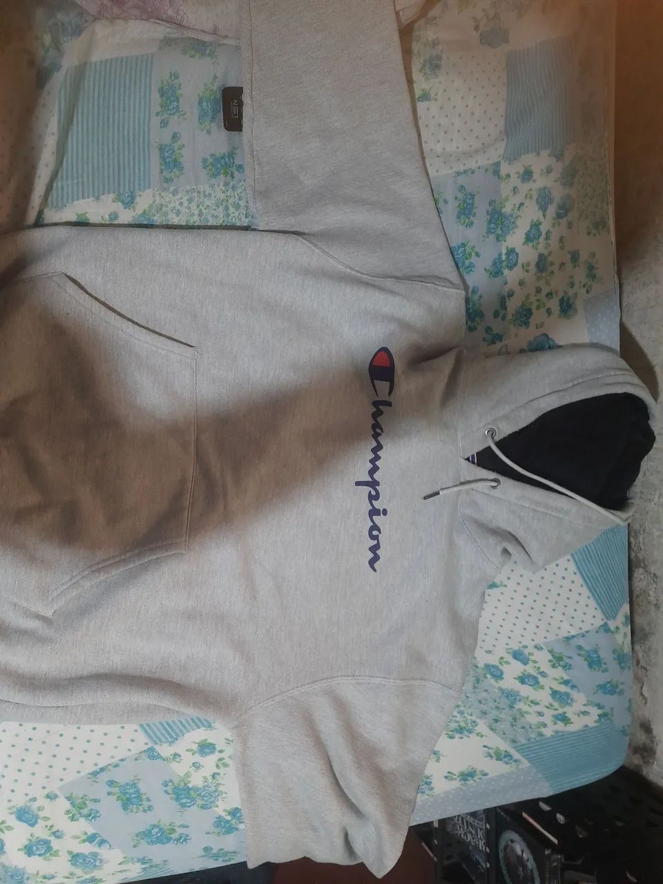 Blusa champion original cinza