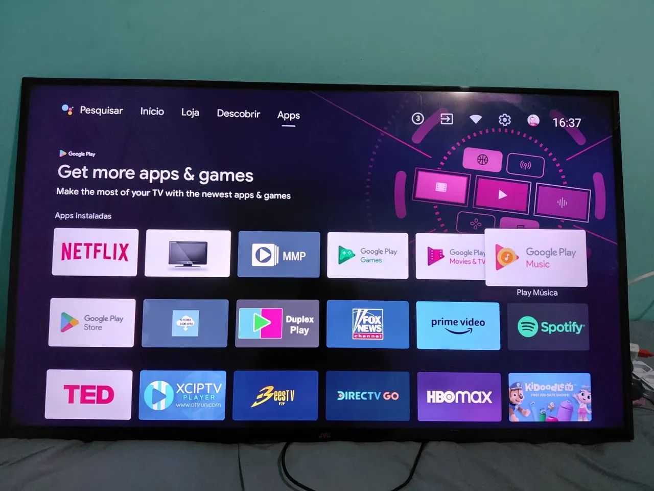 Tv 50 4K Android JVC - Foto 3