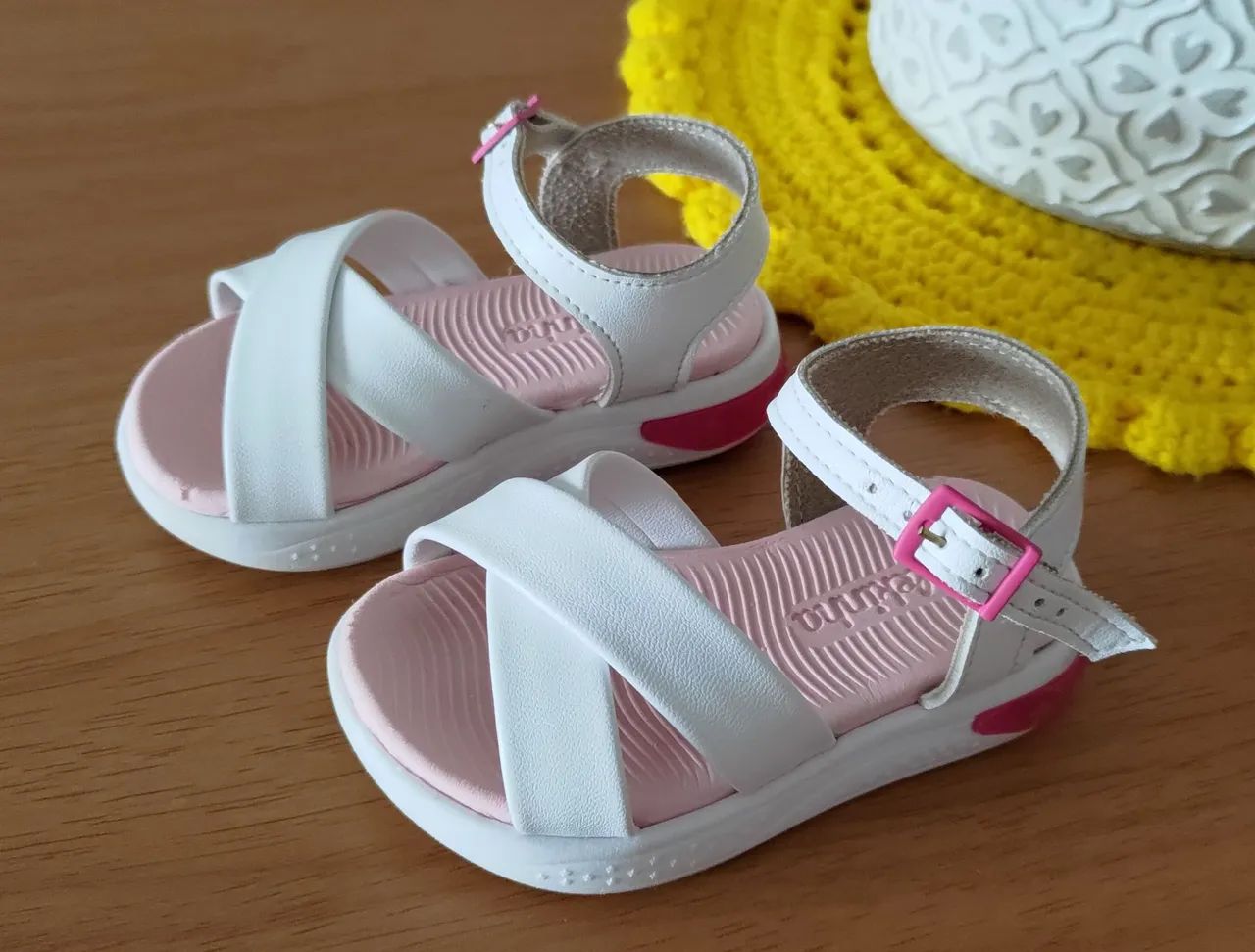 Molekinha Sandalia Sandalia Numero 18 Sandália Molekinha Menina