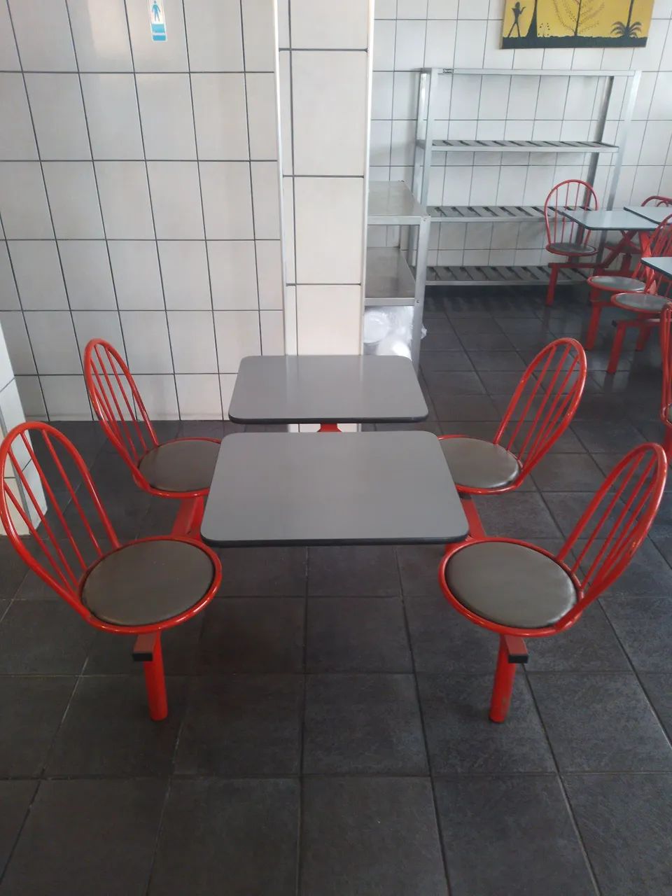 Conjunto de mesas e cadeiras para restaurante - Foto 2
