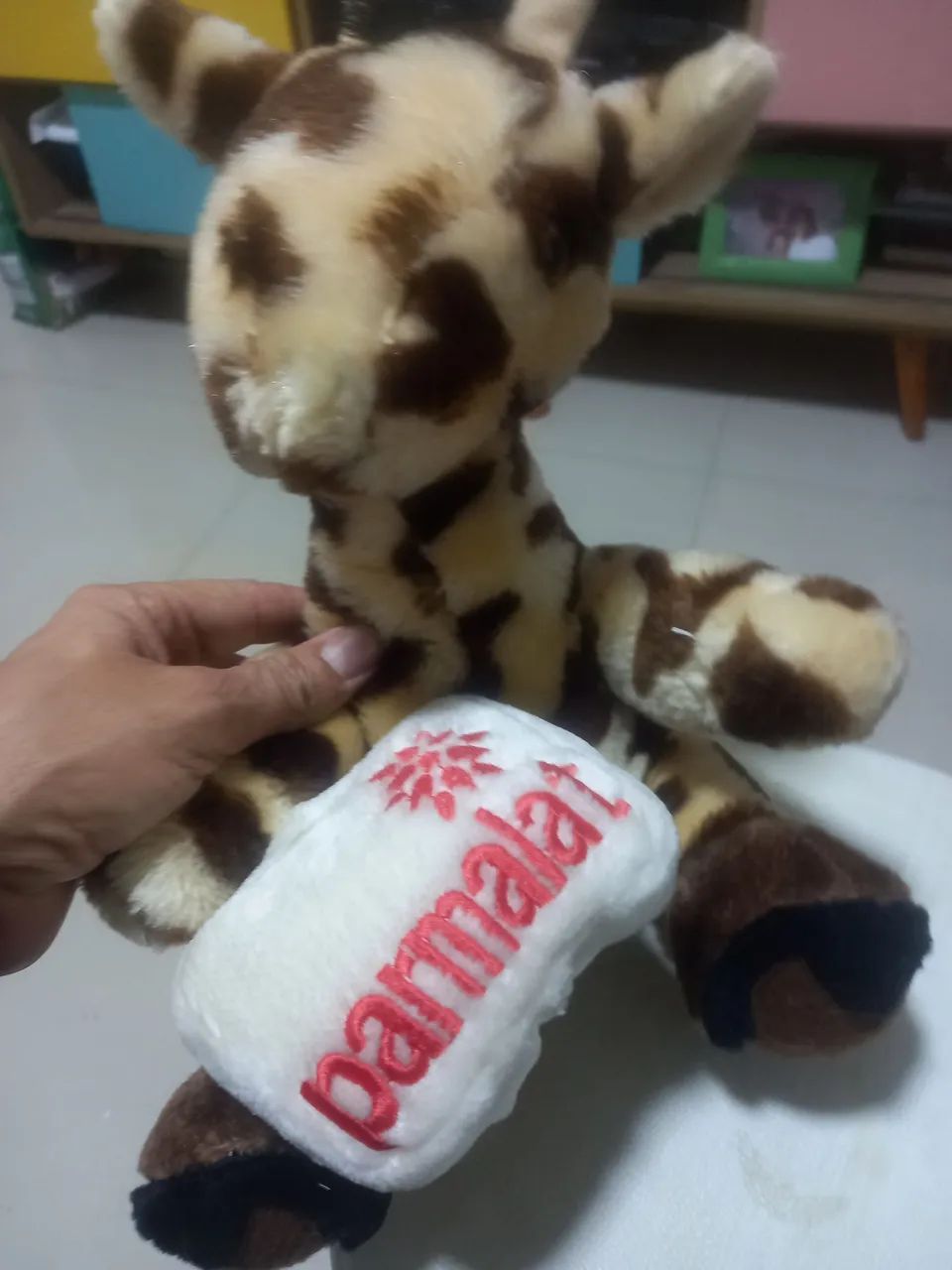 Girafa de pelúcia Parmalat - Foto 5