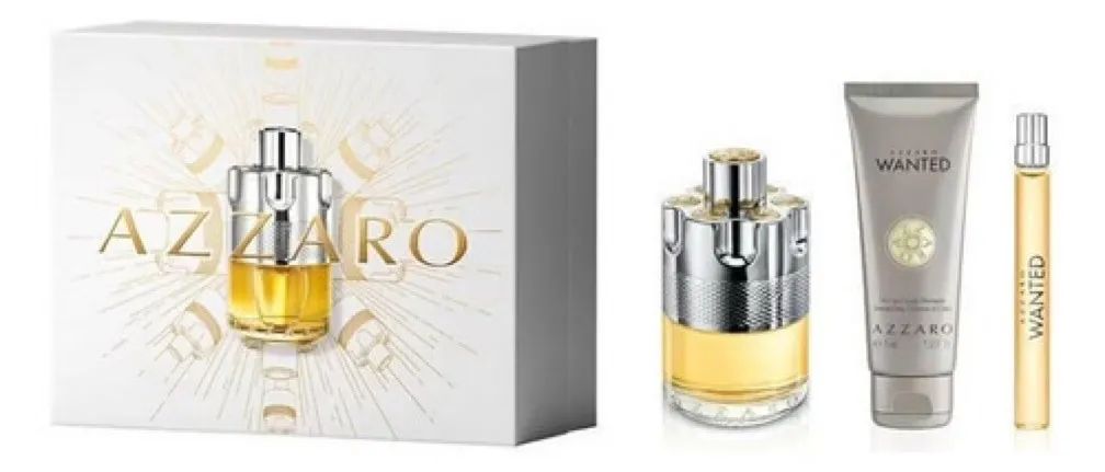 Kit Azzaro Wanted 100ml + Hb 75ml + Ts 10ml valor 580