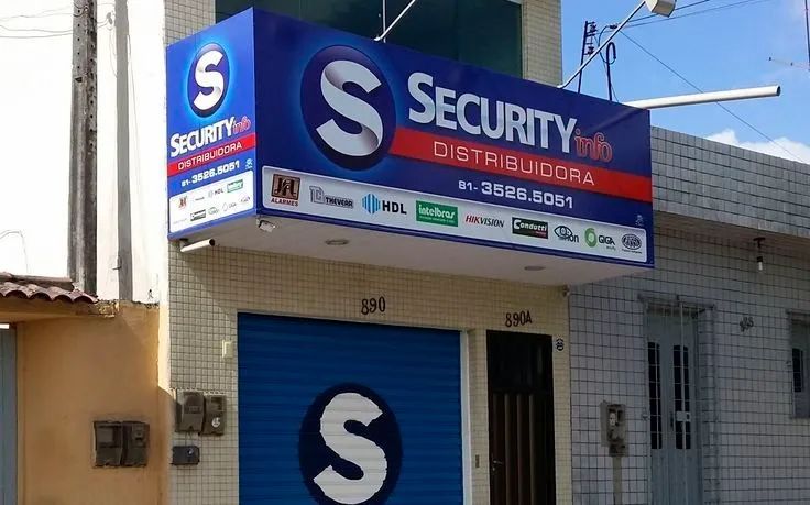 Placa em lona com Estrutura metálica  - Foto 2
