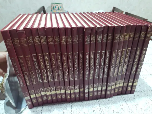 Grande Enciclopédia Larousse Cultural 24 volumes - Capa Dura