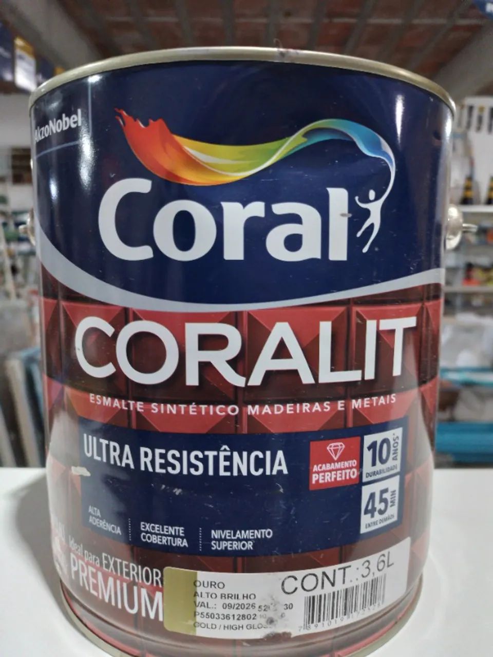 Esmalte coral coralit ouro ultra brilho 3.6 - Foto 4