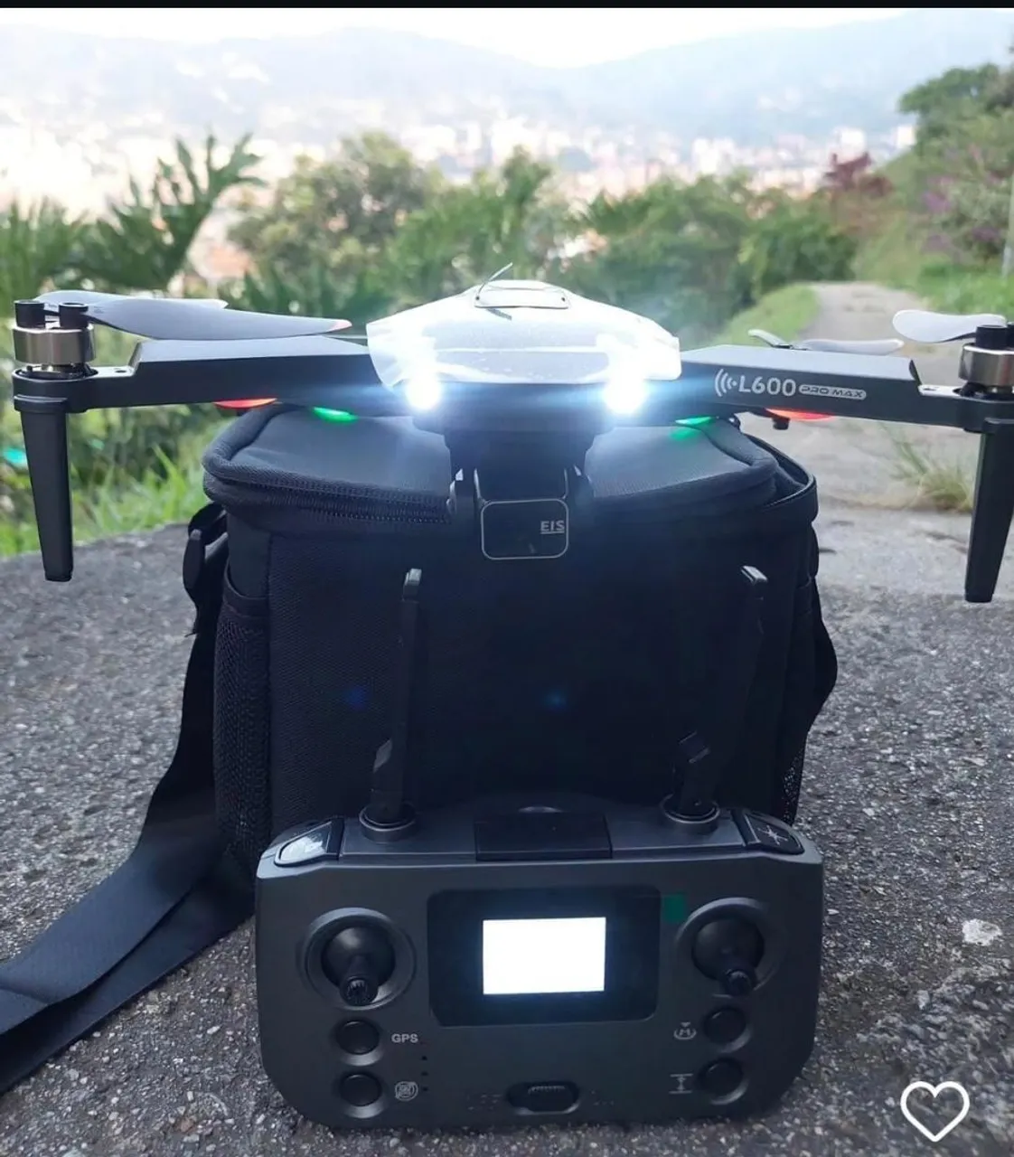 Drone L600 Pro Max com câmera 4K e GPS