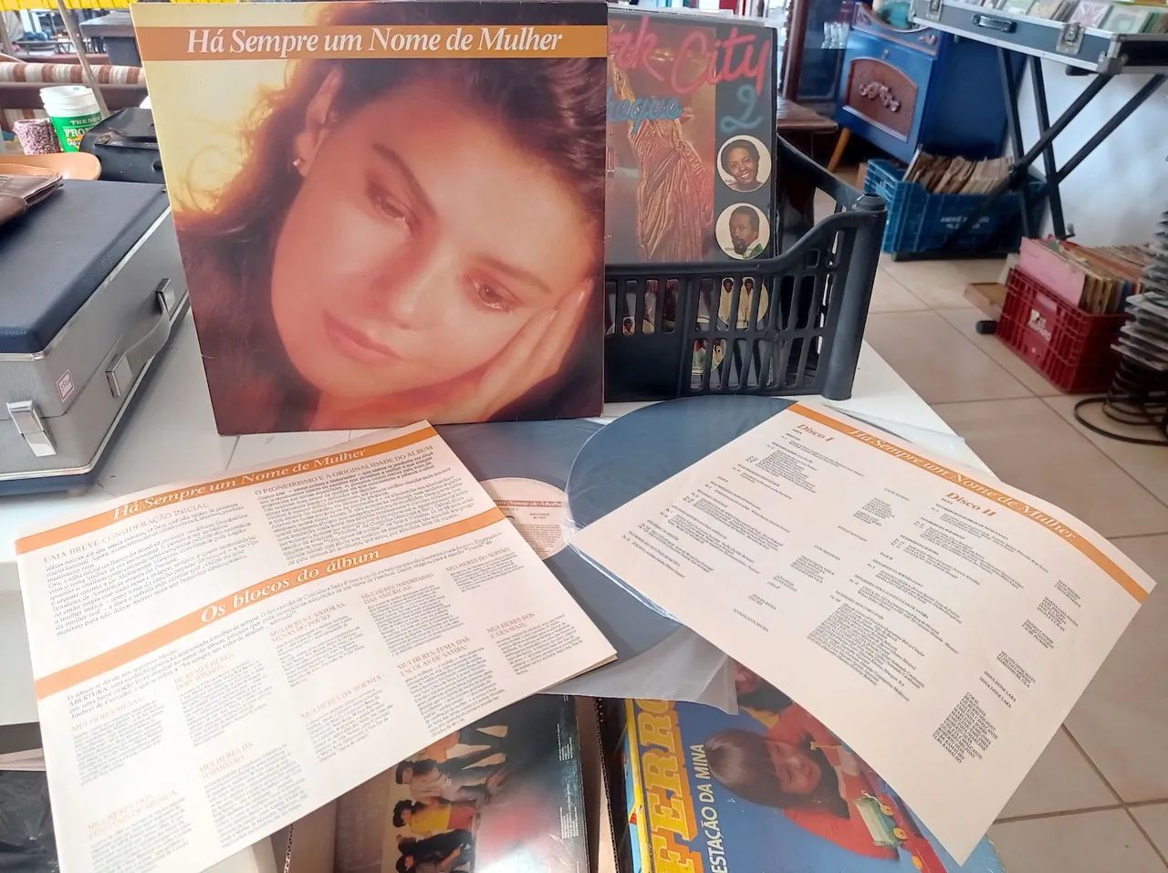 Disco de vinil Há sempre um nome de mulher  - Foto 5