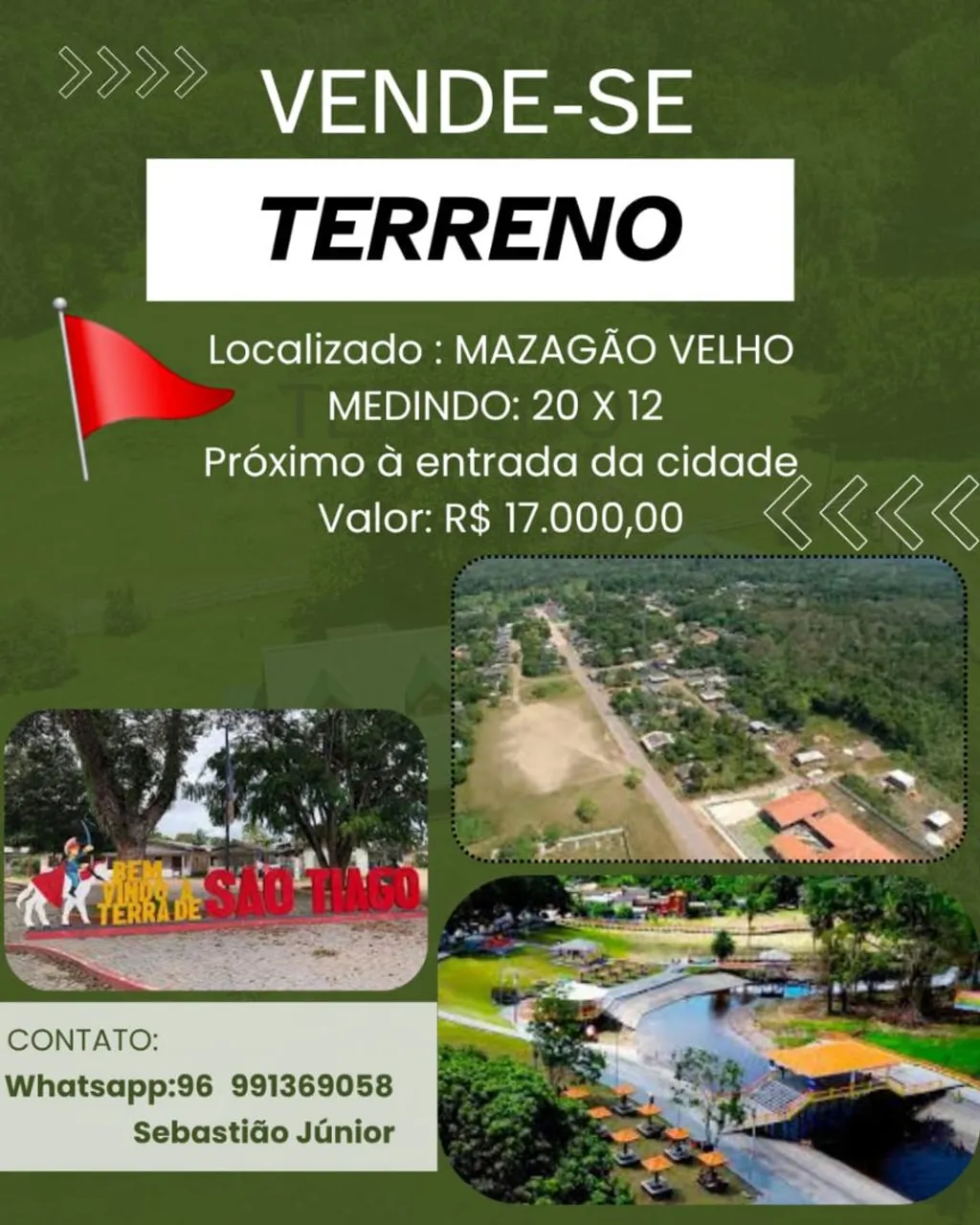 TERRENO À VENDA 