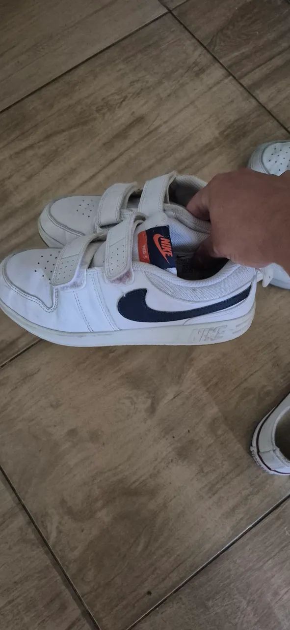 Tenis Nike infantil e All Star