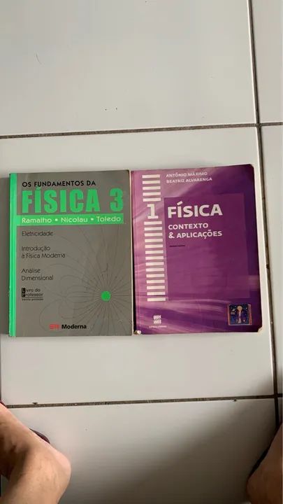 Compra 2 lLivros de Física - Fundamentos e Contexto & Aplicações