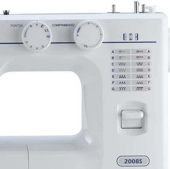 Máquina de Costura Janome 2008S NOVA 110V - Foto 4