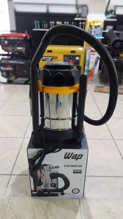 Aspirador de pó e água 3e 1 20L Inox 1900w - Wap(Loja) - Foto 3