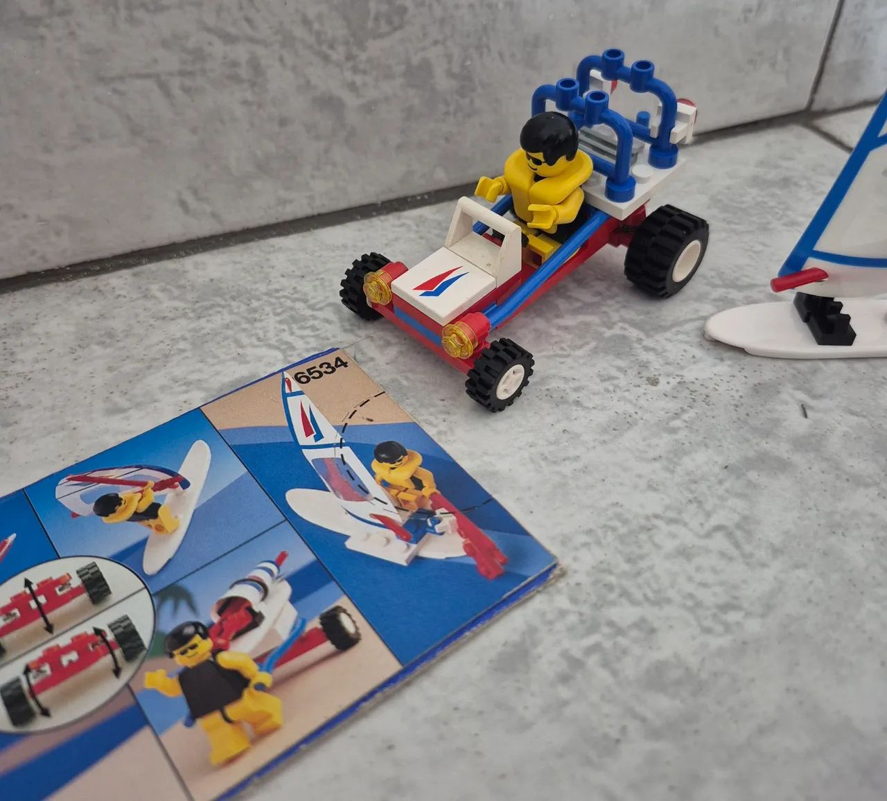 Lego 6534 Beach Bandit - Buggy e Windsurf - Foto 4